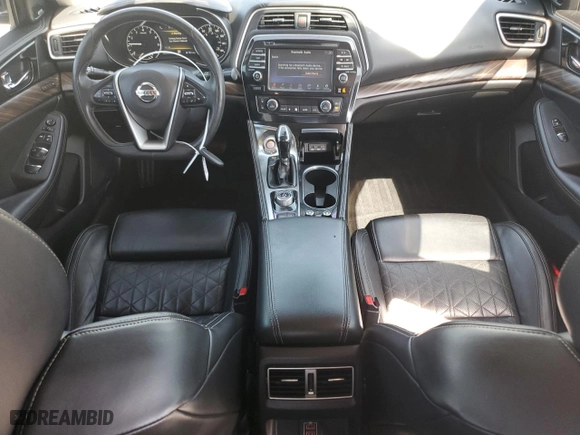 2018 Nissan Maxima SL with VIN 1N4AA6AP6JC392570, listed as a Copart auction lot 50421605 with 132,444 mi miles and Salvage Title. Bid and sale history available at carsss.com. Image 8.