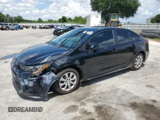 2024 Toyota Corolla LE z VIN 5YFB4MDE2RP170518, wystawiony jako Copart lot #58451005 z przebiegiem 12 059 mil mil oraz Szkoda całkowita • Salvage title. Historia ofert i sprzedaży dostępna na DreamBid. Obrazek 1.
