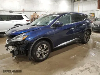 2023 Nissan Murano S with VIN 5N1AZ2AJ0PC124352, listed as a Copart auction lot 88493895 with 57,548 mi miles and Clean Title. Bid and sale history available at carsss.com. Image 1.