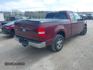 2004 Ford F-150 STX with VIN 1FTRX12W34NB80500, listed as a IAAI auction lot 41937992 with 143,263 mi miles. Bid and sale history available at carsss.com. Image 4.