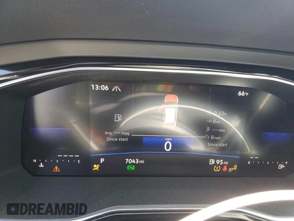 2023 Volkswagen Jetta S with VIN 3VW5M7BU6PM042471, listed as a Copart auction lot 56950155 with 7,043 mi miles and Salvage title. Bid and sale history available at DreamBid. Image 9.
