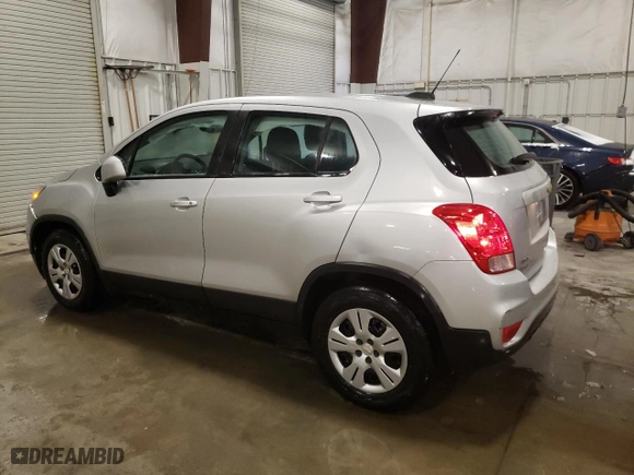 2017 Chevrolet Trax LS with VIN KL7CJKSB2HB126541, listed as a Copart auction lot 47504075 with 79,694 mi miles and Salvage Title. Bid and sale history available at carsss.com. Image 2.