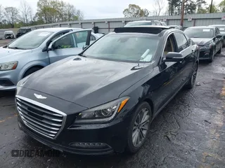 2017 Genesis G80 3.8L with VIN KMHGN4JE4HU189527, listed as a IAAI auction lot 41930400 with 135,497 mi miles and . Bid and sale history available at DreamBid. Image 17.
