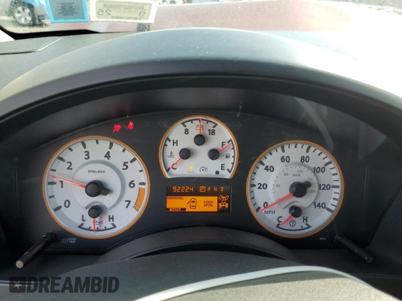 2015 Nissan Titan SL with VIN 1N6AA0EC9FN505189, listed as a Copart auction lot 77302684 with 92,224 mi miles and Salvage Title. Bid and sale history available at carsss.com. Image 9.