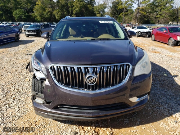 2015 Buick Enclave Leather with VIN 5GAKRBKD8FJ345372, listed as a Copart auction lot 87853075 with 217,779 mi miles and Salvage Title. Bid and sale history available at carsss.com. Image 5.