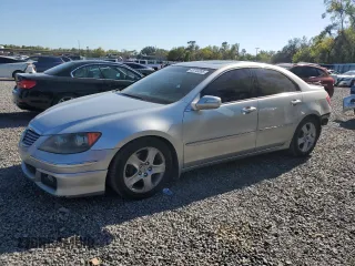 2005 Acura RL with VIN JH4KB16535C003863, listed as a Copart auction lot 48743055 with 229,174 mi miles and Salvage Title. Bid and sale history available at carsss.com. Image 1.