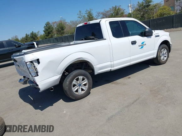 2020 Ford F-150 XL with VIN 1FTEX1CP6LKE11573, listed as a IAAI auction lot 41817595 with 76,298 mi miles and . Bid and sale history available at DreamBid. Image 4.