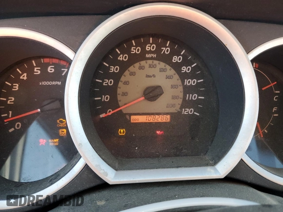 2011 Toyota Tacoma with VIN 5TFNX4CN9BX001724, listed as a Copart auction lot 47130185 with 108,286 mi miles and Salvage Title. Bid and sale history available at DreamBid. Image 9.
