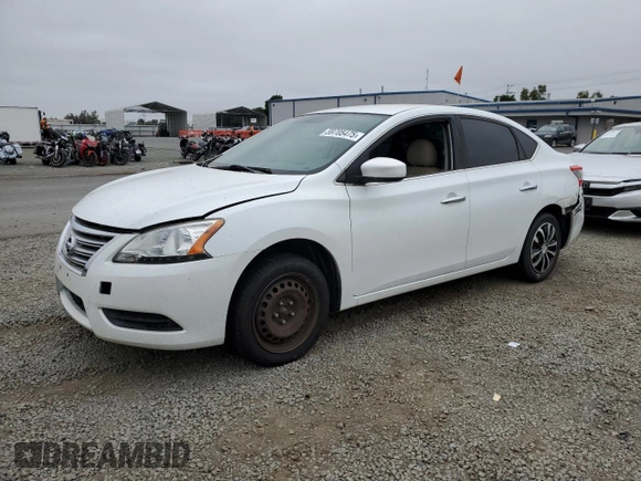 2014 Nissan Sentra SV z VIN 3N1AB7AP7EY340751, wystawiony jako Copart lot #59705475 z przebiegiem 136 712 mil mil oraz Czysty tytuł • Clean title. Historia ofert i sprzedaży dostępna na DreamBid. Obrazek 1.