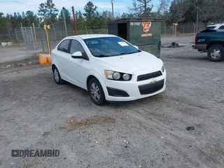2015 Chevrolet Sonic LT with VIN 1G1JC5SB7F4137504, listed as a IAAI auction lot 41656454 with 58,477 mi miles and . Bid and sale history available at DreamBid. Image 1.