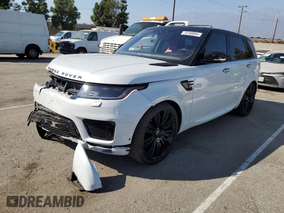 2019 Land Rover Range Rover Sport Autobiography z VIN SALWV2REXKA817911, wystawiony jako Copart lot #75760004 z przebiegiem 34 785 mil mil oraz Szkoda całkowita • Salvage title. Historia ofert i sprzedaży dostępna na DreamBid. Obrazek 1.