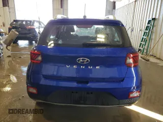 2024 Hyundai Venue SEL with VIN KMHRC8A30RU331698, listed as a Copart auction lot 44720575 with 661 mi miles and Salvage title. Bid and sale history available at DreamBid. Image 6.