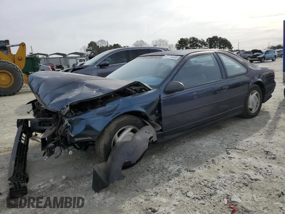 1991 Ford Thunderbird with VIN 1FAPP64R3MH164460, listed as a Copart auction lot 43114305 with 86,771 mi miles and Salvage Title. Bid and sale history available at DreamBid. Image 1.