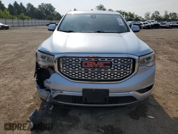 2017 GMC Acadia Denali with VIN 1GKKNXLS2HZ308427, listed as a Copart auction lot 59500735 with 112,432 mi miles and Salvage title. Bid and sale history available at DreamBid. Image 5.