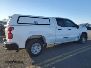 2020 Chevrolet Silverado 1500 Work Truck with VIN 1GCRYAEH1LZ325700, listed as a Copart auction lot 81700634 with 53,251 mi miles and Salvage Title. Bid and sale history available at carsss.com. Image 3.