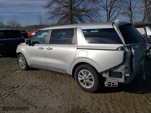 2023 Kia Carnival LX with VIN KNDNB4H37P6197536, listed as a Copart auction lot 46219505 with 43,050 mi miles and Salvage Title. Bid and sale history available at carsss.com. Image 2.