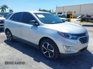 2021 Chevrolet Equinox LS with VIN 3GNAXHEVXMS116802, listed as a IAAI auction lot 42039495 with 56,212 mi miles. Bid and sale history available at carsss.com. Image 1.