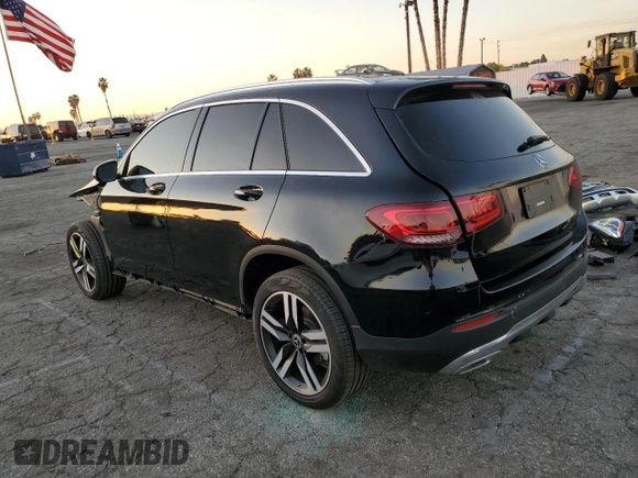 2020 Mercedes-Benz GLC with VIN WDC0G8DB7LF684501, listed as a Copart auction lot 68821512 with 0 mi miles. Bid and sale history available at carsss.com. Image 2.