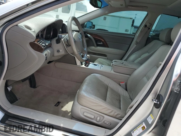 2007 Acura RL Technology with VIN JH4KB16697C004575, listed as a Copart auction lot 50403805 with 138,040 mi miles and Non repairable. Bid and sale history available at DreamBid. Image 7.