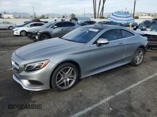 2015 Mercedes-Benz S 550 with VIN WDDXJ8FB7FA005773, listed as a Copart auction lot 43469695 with 83,274 mi miles and Salvage Title. Bid and sale history available at carsss.com. Image 1.