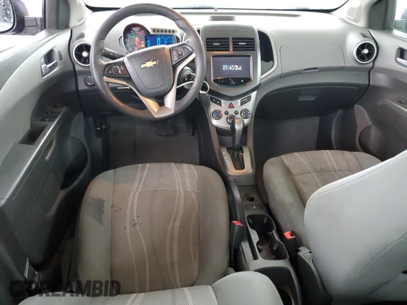 2014 Chevrolet Sonic LT with VIN 1G1JC6SBXE4185129, listed as a Copart auction lot 50242585 with 90,905 mi miles and Clean Title. Bid and sale history available at carsss.com. Image 8.