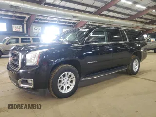 2019 GMC Yukon XL SLT with VIN 1GKS2GKC1KR163990, listed as a Copart auction lot 50639545 with 236,380 mi miles and Clean Title. Bid and sale history available at carsss.com. Image 1.
