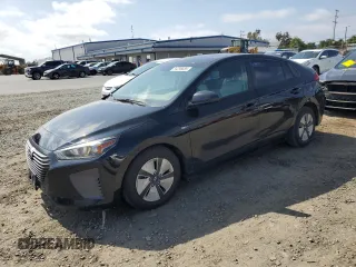 2018 Hyundai Ioniq Blue z VIN KMHC65LC0JU073681, wystawiony jako Copart lot #55296685 z przebiegiem 130 580 mil mil oraz Szkoda całkowita • Salvage title. Historia ofert i sprzedaży dostępna na DreamBid. Obrazek 1.