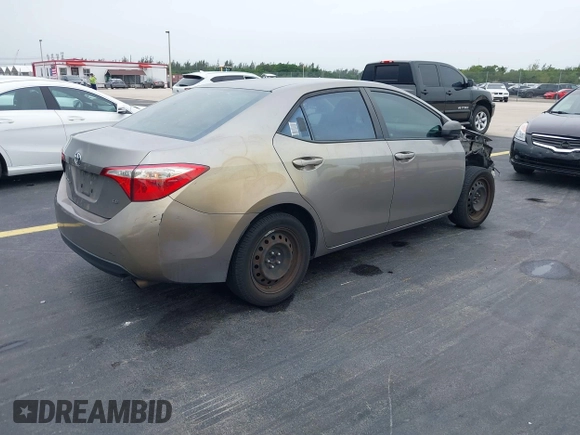 2016 Toyota Corolla L z VIN 2T1BURHE8GC707218, wystawiony jako IAAI lot #42424787 z przebiegiem 282 688 mil mil oraz . Historia ofert i sprzedaży dostępna na DreamBid. Obrazek 4.