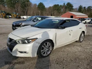 2016 Nissan Maxima SL with VIN 1N4AA6AP0GC428813, listed as a Copart auction lot 49456095 with 103,582 mi miles and Salvage Title. Bid and sale history available at carsss.com. Image 1.