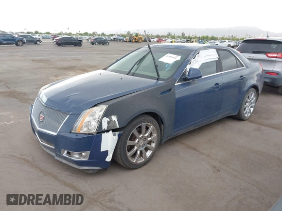 2009 Cadillac CTS RWD w/1SB with VIN 1G6DV57V690111847, listed as a IAAI auction lot 42189418 with 144,790 mi miles. Bid and sale history available at carsss.com. Image 2.
