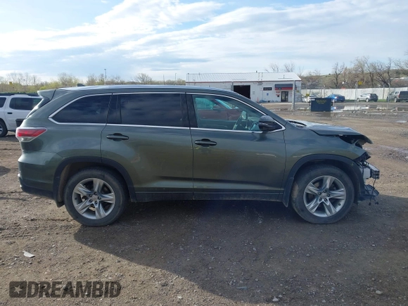 2015 Toyota Highlander Limited z VIN 5TDDKRFH4FS182238, wystawiony jako IAAI lot #42148619 z przebiegiem 136 788 mil mil oraz . Historia ofert i sprzedaży dostępna na DreamBid. Obrazek 14.