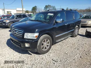 2007 Infiniti QX56 with VIN 5N3AA08A17N802796, listed as a Copart auction lot 40329674 with 27,793 mi miles and Salvage Title. Bid and sale history available at carsss.com. Image 1.
