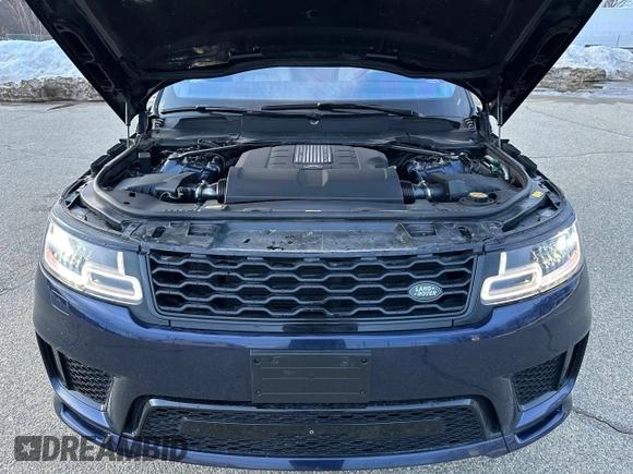 2019 Land Rover Range Rover Sport HSE Dynamic with VIN SALWV2SV2KA837855, listed as a Copart auction lot 50187465 with 124,107 mi miles and Clean Title. Bid and sale history available at carsss.com. Image 7.