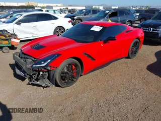 2017 Chevrolet Corvette Z51 1LT z VIN 1G1YH2D71H5115535, wystawiony jako IAAI lot #42235440 z przebiegiem 57 077 mil mil oraz . Historia ofert i sprzedaży dostępna na DreamBid. Obrazek 2.