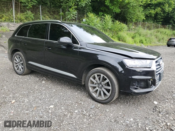 2017 Audi Q7 Premium Plus z VIN WA1LAAF78HD017115, wystawiony jako Copart lot #64700185 z przebiegiem 87 056 mil mil oraz Szkoda całkowita • Salvage title. Historia ofert i sprzedaży dostępna na DreamBid. Obrazek 4.