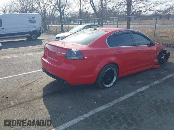 2008 Pontiac G8 GT with VIN 6G2EC57Y38L118390, listed as a IAAI auction lot 41787545 with 119,018 mi miles and . Bid and sale history available at carsss.com. Image 4.