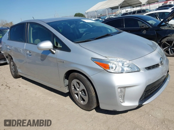 2014 Toyota Prius Four with VIN JTDKN3DU0E0377850, listed as a IAAI auction lot 41686080 with 158,856 mi miles. Bid and sale history available at carsss.com. Image 1.