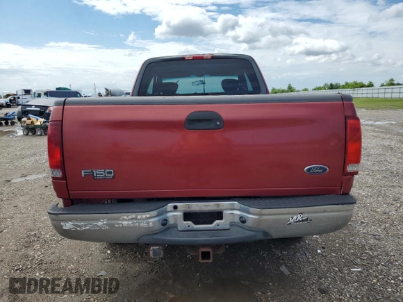 2004 Ford F-150 XL with VIN 2FTRX17W84CA37122, listed as a Copart auction lot 55846705 with Not provided miles and Salvage title. Bid and sale history available at DreamBid. Image 6.