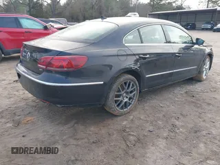 2013 Volkswagen CC Lux with VIN WVWRN7AN2DE506028, listed as a IAAI auction lot 41416314 with 109,843 mi miles. Bid and sale history available at carsss.com. Image 4.