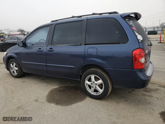 2003 Mazda MPV LX with VIN JM3LW28A230338810, listed as a Copart auction lot 83089994 with 173,890 mi miles and Salvage Title. Bid and sale history available at carsss.com. Image 2.