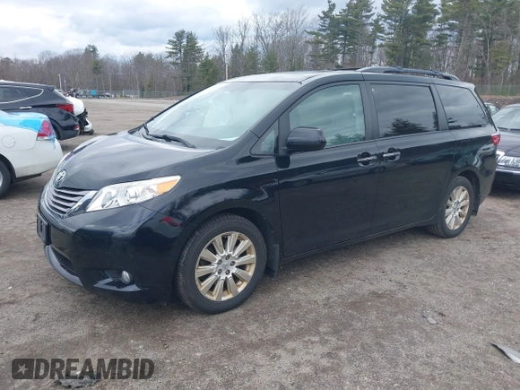 2015 Toyota Sienna Ltd with VIN 5TDDK3DC5FS125017, listed as a IAAI auction lot 41856928 with 116,597 mi miles. Bid and sale history available at carsss.com. Image 18.