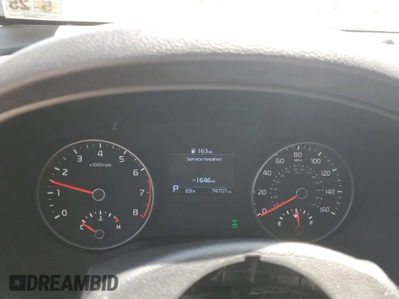 2020 Kia Sportage LX z VIN KNDPMCAC3L7640728, wystawiony jako Copart lot #56922035 z przebiegiem 74 707 mil mil oraz Szkoda całkowita • Salvage title. Historia ofert i sprzedaży dostępna na DreamBid. Obrazek 9.