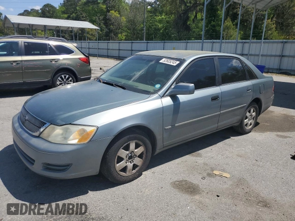 2002 Toyota Avalon XL with VIN 4T1BF28B02U237233, listed as a Copart auction lot 52605245 with 185,578 mi miles and Salvage Title. Bid and sale history available at carsss.com. Image 1.