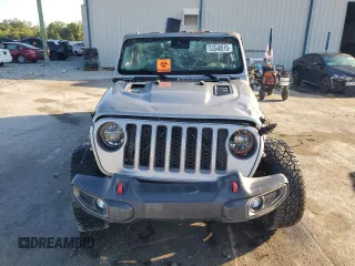 2020 Jeep Gladiator Rubicon with VIN 1C6JJTBG7LL112446, listed as a Copart auction lot 53548815 with 73,374 mi miles and Non Repairable. Bid and sale history available at DreamBid. Image 5.