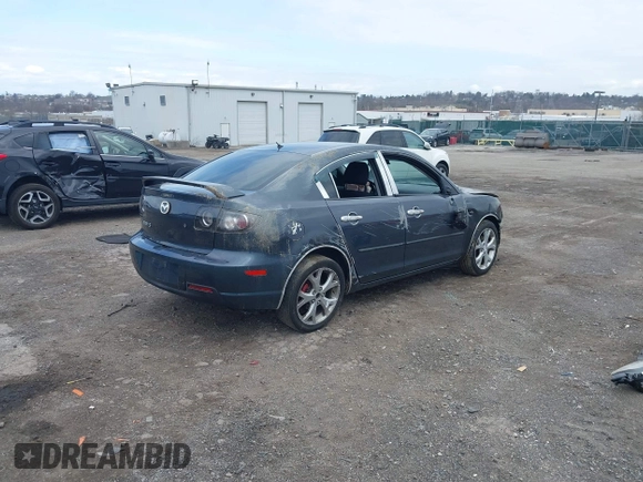 2009 Mazda Mazda3 i Touring Value with VIN JM1BK32GX91202608, listed as a IAAI auction lot 41867058 with 204,978 mi miles. Bid and sale history available at carsss.com. Image 4.