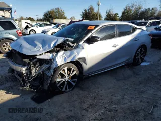 2018 Nissan Maxima SV z VIN 1N4AA6AP3JC368601, wystawiony jako Copart lot #41769285 z przebiegiem Nie podano mil oraz Szkoda całkowita • Salvage title. Historia ofert i sprzedaży dostępna na DreamBid. Obrazek 1.