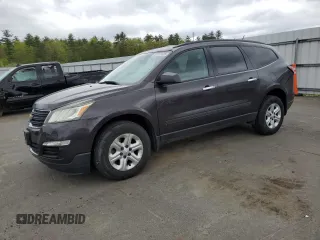 2016 Chevrolet Traverse LS z VIN 1GNKRFED2GJ177447, wystawiony jako Copart lot #57073485 z przebiegiem Nie podano mil oraz Czysty tytuł • Clean title. Historia ofert i sprzedaży dostępna na DreamBid. Obrazek 1.