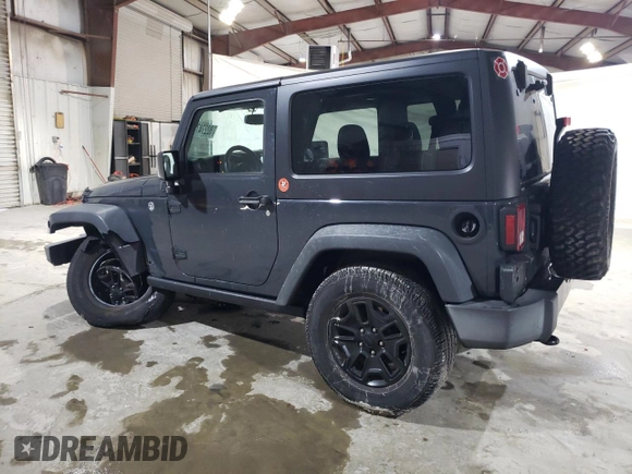 2016 Jeep Wrangler Sport with VIN 1C4AJWAG1GL325667, listed as a Copart auction lot 82274744 with 85,975 mi miles and Salvage Title. Bid and sale history available at carsss.com. Image 2.