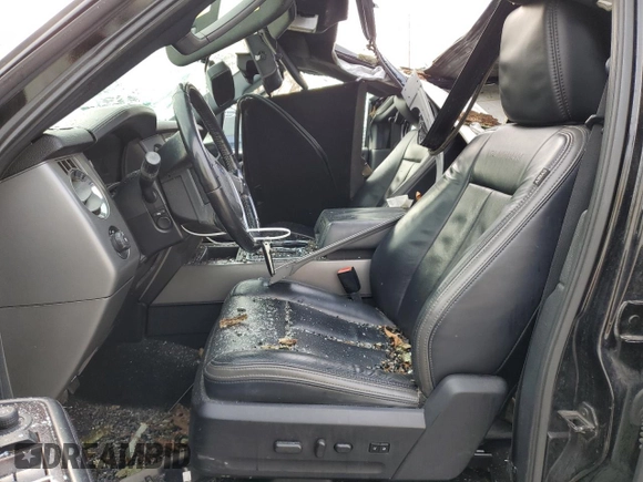 2017 Ford Expedition EL Platinum with VIN 1FMJK1MT0HEA67183, listed as a Copart auction lot 80513844 with 142,650 mi miles and Salvage Title. Bid and sale history available at carsss.com. Image 7.