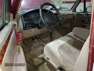 1996 Ford F-150 with VIN 1FTEX14N8TKA35505, listed as a Copart auction lot 87206374 with 126,504 mi miles and Clean Title. Bid and sale history available at carsss.com. Image 8.